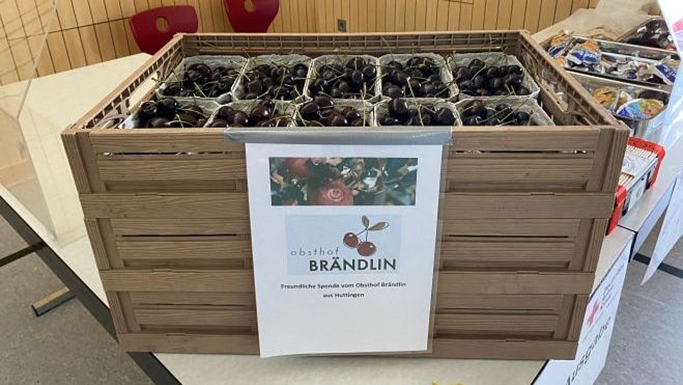 Spende vom Obsthof Brändlin